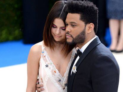Selena Gomez y The Weeknd, en la pasada gala del Met.