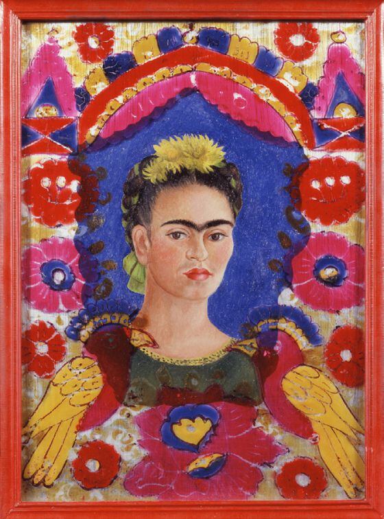 'El marco' (1938), de Frida Kahlo.