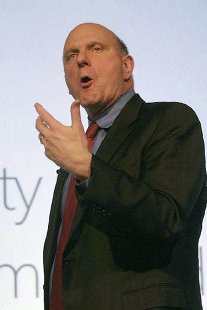 Steve Ballmer, patrón de Microsoft.