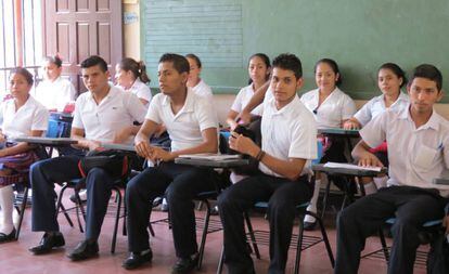 Estudiantes de Nicaragua.