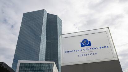 Vista del Banco Central Europeo en Frankfurt.