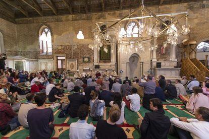 El pabell&oacute;n island&eacute;s que recrea una mezquita en Venecia.