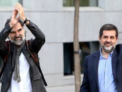 Prisión para Sànchez y Cuixart por el altercado del 20-S en la Generalitat