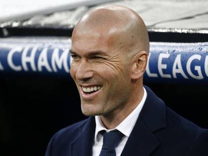 El exfutbolista Zinedine Zidane. 
