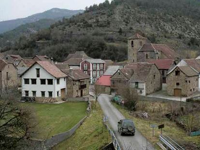 Vista de la localidad de Fago (Huesca), de donde era alcalde Miguel Grima.