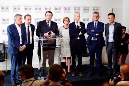 Thierry Solère (LR) anuncia la escisión de la derecha y la creación de un grupo parlamentario "constructivo"