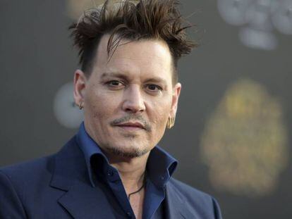 Johnny Depp, en mayo de 2016, en Los Ángeles.