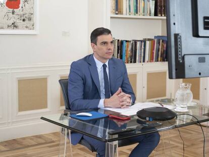 El presidente del Gobierno, Pedro Sánchez. 
 
 