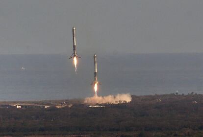 Aunque el lanzamiento del Falcon Heavy ha sido uno de los eventos espaciales más esperadas desde las misiones Apolo en la década de los años 60 y los 70, Musk aseguró que este es solo un paso previo a un cohete todavía más potente, el BFR (Big Falcon Rocket), que la empresa aeroespacial prevé tener listo en cinco años y con el que está confiado en llevar humanos a Marte.

