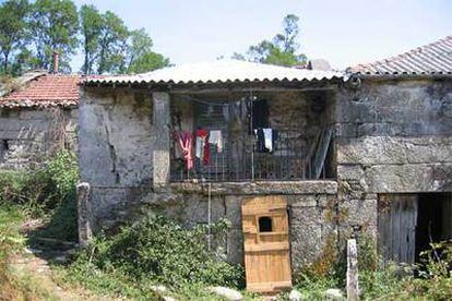 La casa del denunciante, Serafín Pardiñas, en Bugarín.