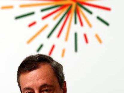 Mario Draghi, presidente del Banco Central Europeo.