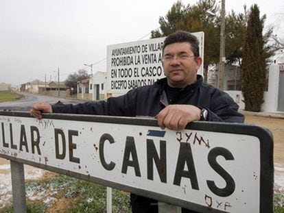 José María Saiz, alcalde de Villar de Cañas.