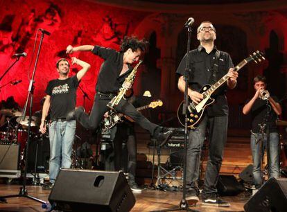 La Dharma, en el Palau de la Música de Barcelona en octubre de 2011.