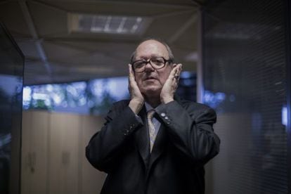 Pere Gimferrer, el pasado martes en Barcelona.