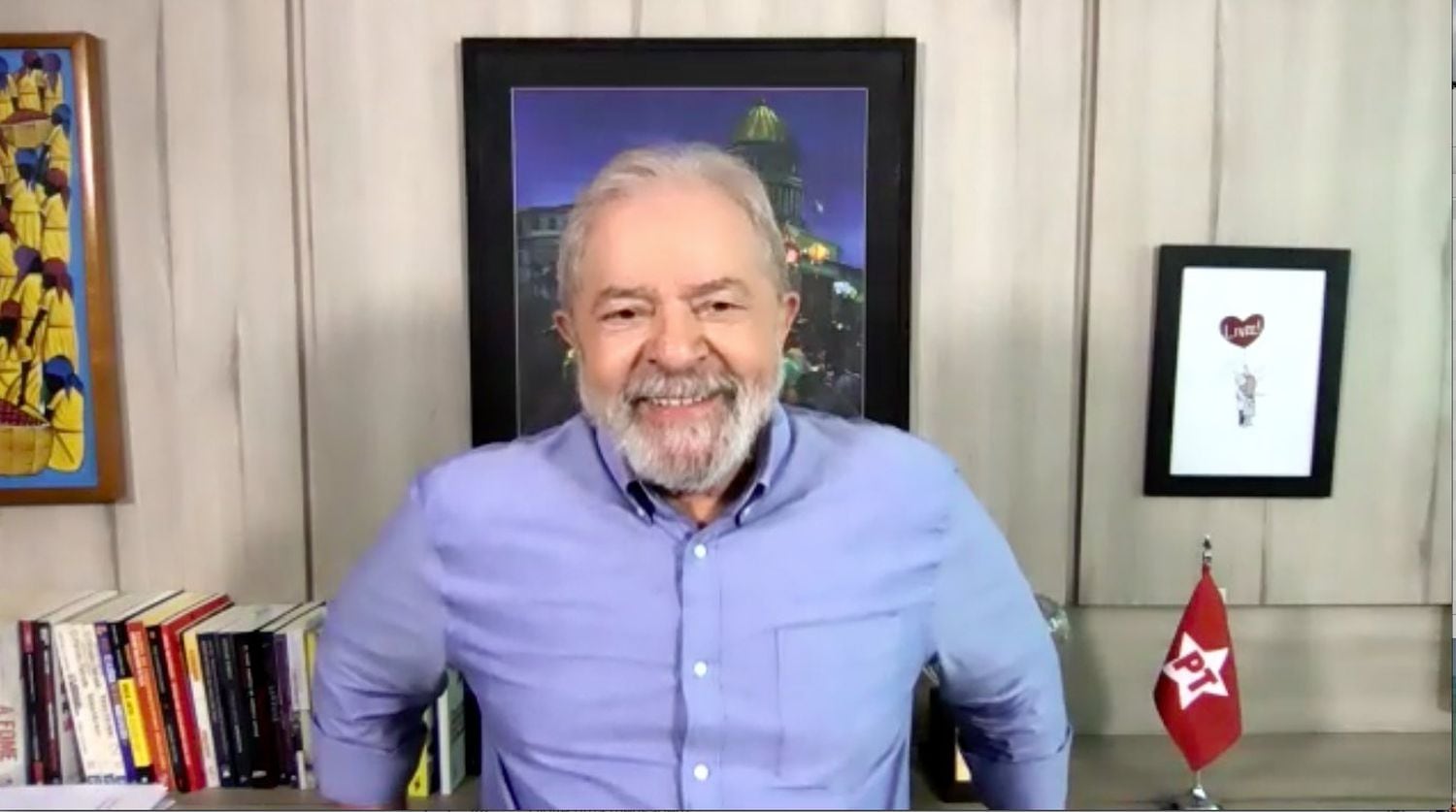 Lula da Silva, en otro momento de la entrevista.