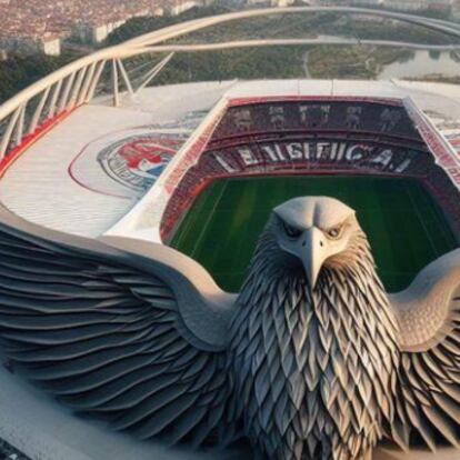 Chat GPT rediseña los estadios de Real Madrid, Barcelona y Benfica y este es el resultado