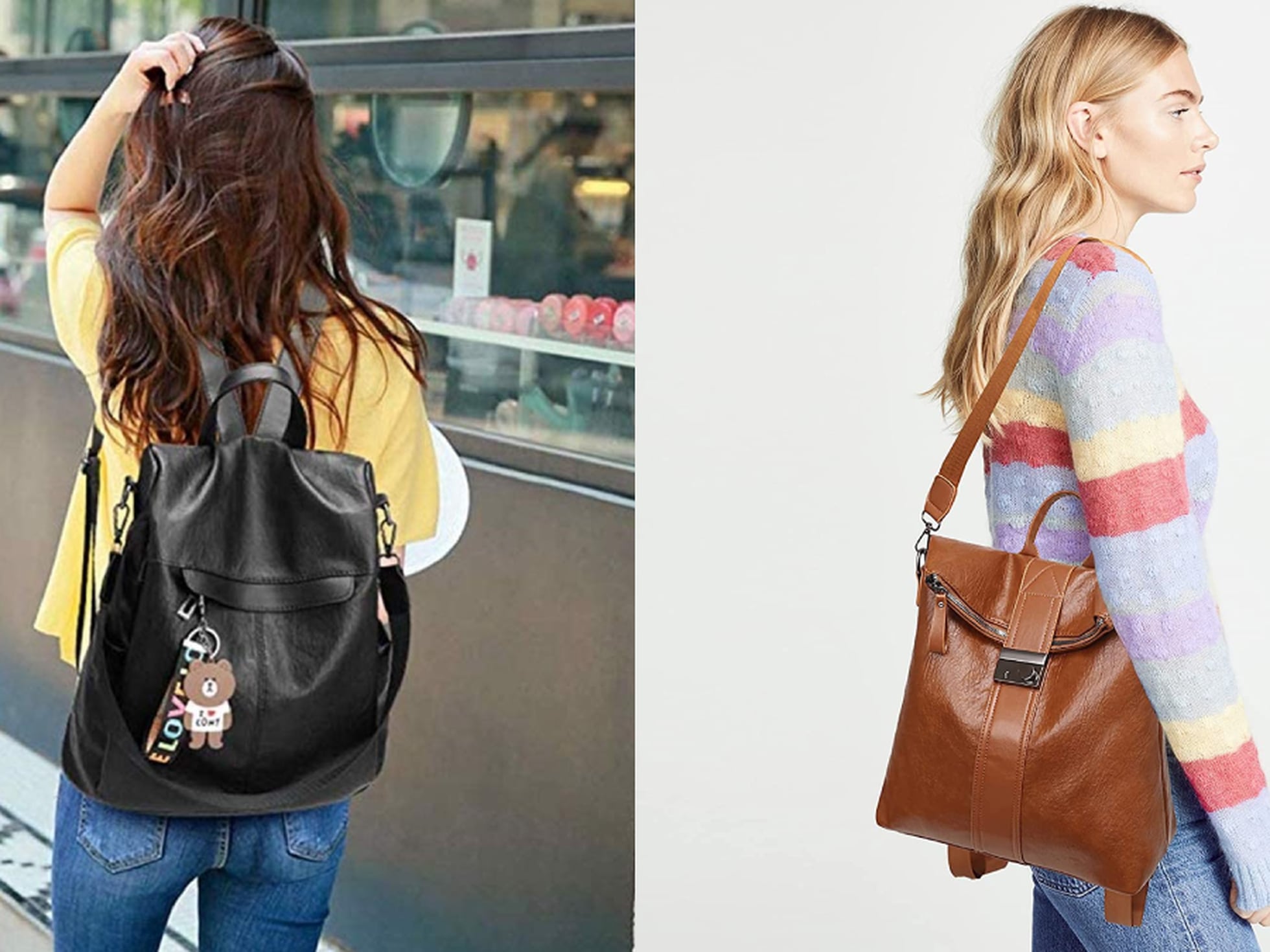 es la mochila para mujer más vendida en Amazon: antirrobo, de cuero y disponible en una veintena de colores | | PAÍS