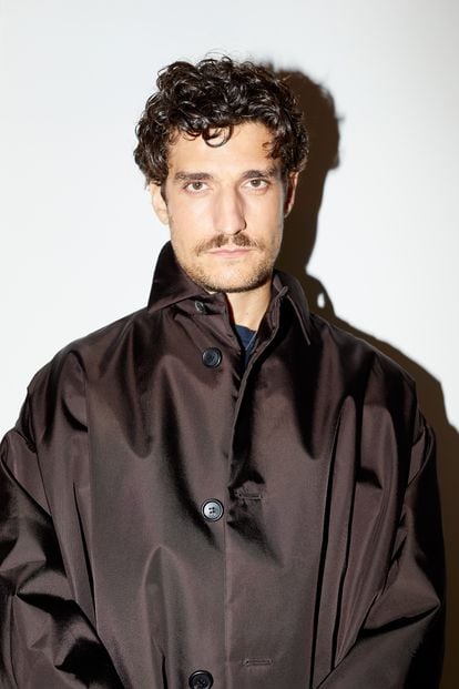 Louis Garrel wears Prada, but his bearing and photogenicity would allow him to wear absolutely anything.