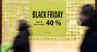 Ofertas en la jornada de compras del Black Friday.