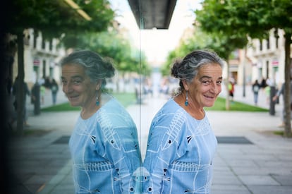 Metxe González, in Pamplona on June 22.