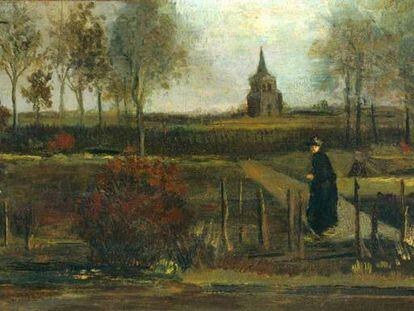 'Jardín primaveral', la pintura de Van Gogh que ha sido robada del museo Singer de Países Bajos.