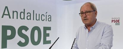 El secretario de Organizaci&oacute;n del PSOE andaluz, Juan Cornejo.