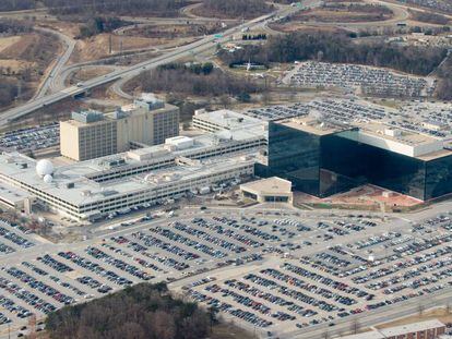 Sede de la NSA en Fort Meade, Maryland (Estados Unidos).