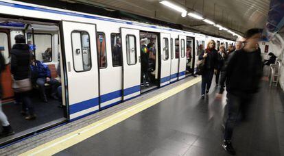 Estación de Pacífico de la Línea 1 del Metro de Madrid