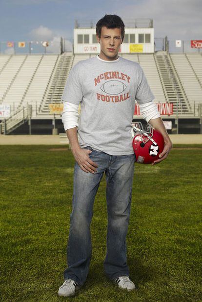 Cory Monteith, uno de los actores de <i>Glee. </i>