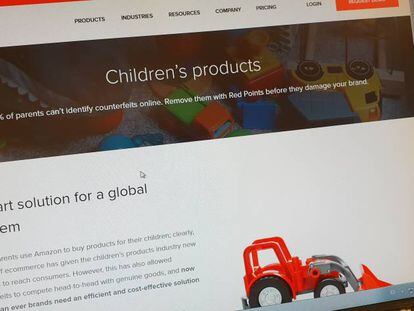 Web de Red Points donde se detallan los diferentes productos que ofrecen.