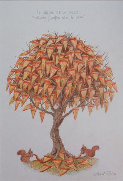 'El árbol de la pizza'.