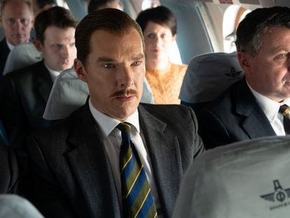 Benedict Cumberbatch, en una escena de la película 'El espía inglés'.