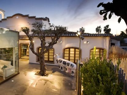 El restaurante de Quique Dacosta en Denia (Alicante), donde el arte est&aacute; tambi&eacute;n est&aacute; presente.