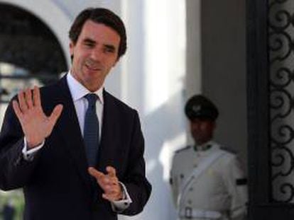 El expresidente del Gobierno español José María Aznar. EFE/Archivo