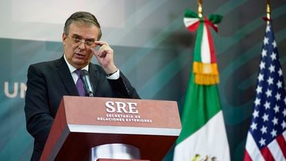 El secretario de Relaciones Exteriores de México, Marcelo Ebrard.