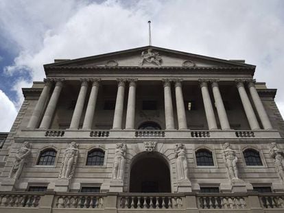 Sede del Banco de Inglaterra, en Londres.