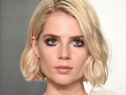 La actriz Lucy Boynton.