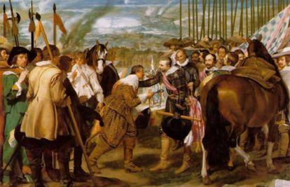 'La rendición de Breda', de Velázquez, narra un suceso histórico.