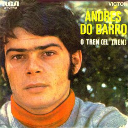 La portada del disco 'El Tren', del cantante gallego Andrés do Barro.