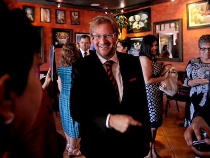 Andrés Roemer durante una reunión en Napa (California), en 2014.