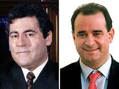 Justo Zambrana, izquierda, y Francisco Pardo.
