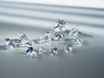 Diamantes de distintos tamaños.
