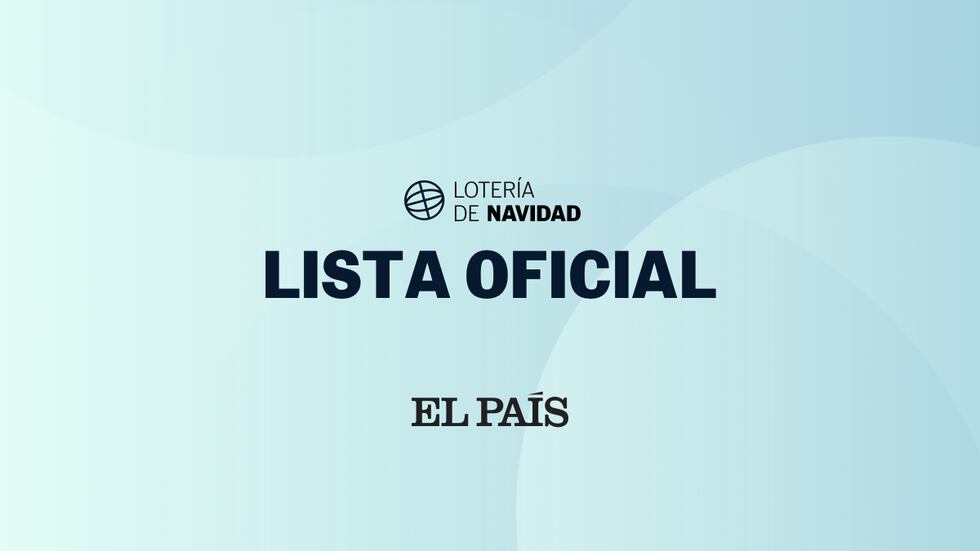 Lista oficial de premios de la Lotería de Navidad | Lotería de Navidad