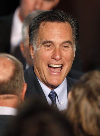 El candidato republicano a la presidencia de EE UU, Mitt Romney.