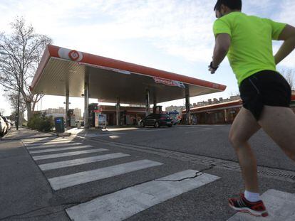 Gasolinera de Galp en Madrid