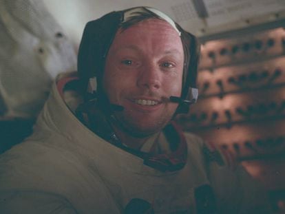 El astronauta Neil Armstrong, en 1969.