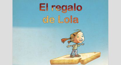 Ilustración de Manuel Romero para 'El regalo de Lola'.