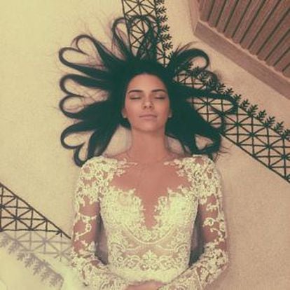 La foto más vista de la historia de Instagram es esta de Kendall Jenner.