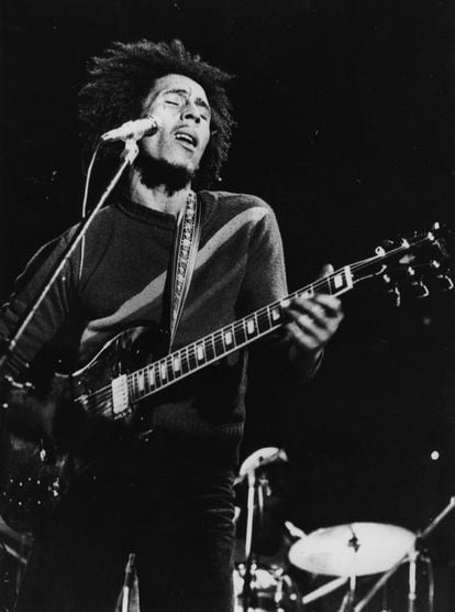 Bob Marley en 1974, el año en el que editó 'Natty Dread'.

