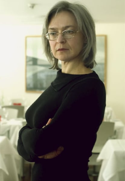 La periodista rusa, Anna Politkovskaya.